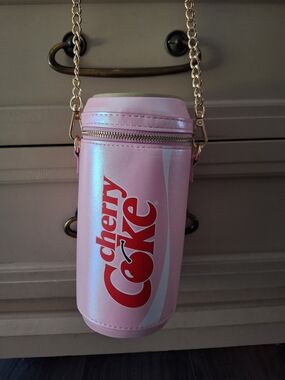Cherry Coke Pink Crossbody Bottle Bag - Skinny Dip